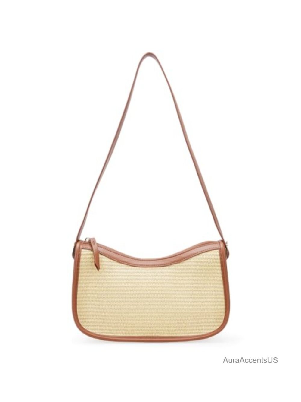 Women's Crescent Shoulder Bag Hobo Vegan Leather Adjustable Strap Lightweight - Picture 1 of 6